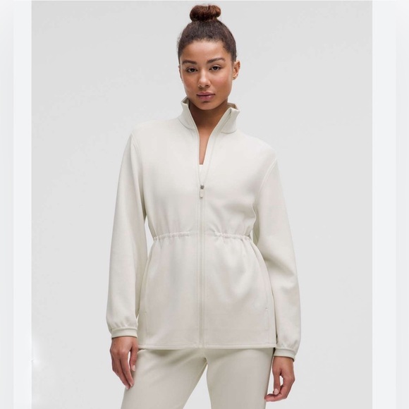 lululemon athletica Jackets & Blazers - Lululemon Softstreme Cinch-Waist Full-Zip Jacket